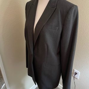 Calvin Klein Gray Jacket - Size 8